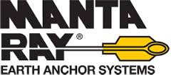 Manta Ray Earth Anchor Logo